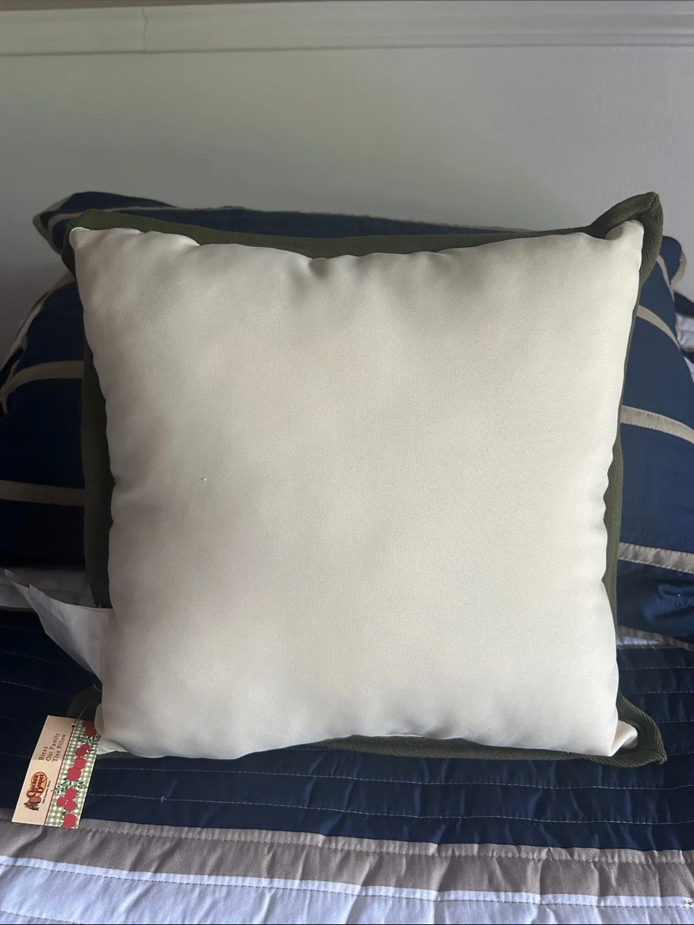 Cracker barrel Bless Our Family Apple Tree Pillow